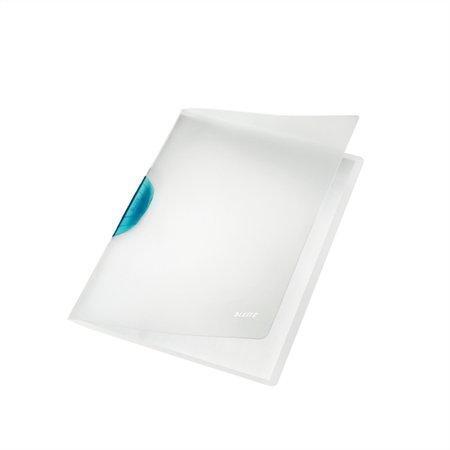 Desky s klipem Color Clip Magic, světle modrá, PP, A4, LEITZ