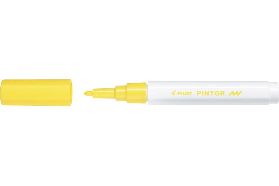 Pilot Pintor 4074 F popisovač akryl žlutý
