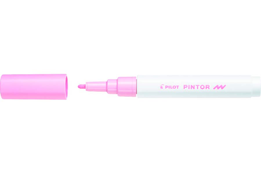 Popisovač Pilot Pintor F / pastelově růžová