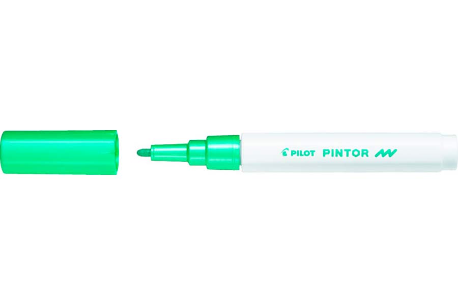 Pilot Pintor 4074 F popisovač akryl metalický zelený