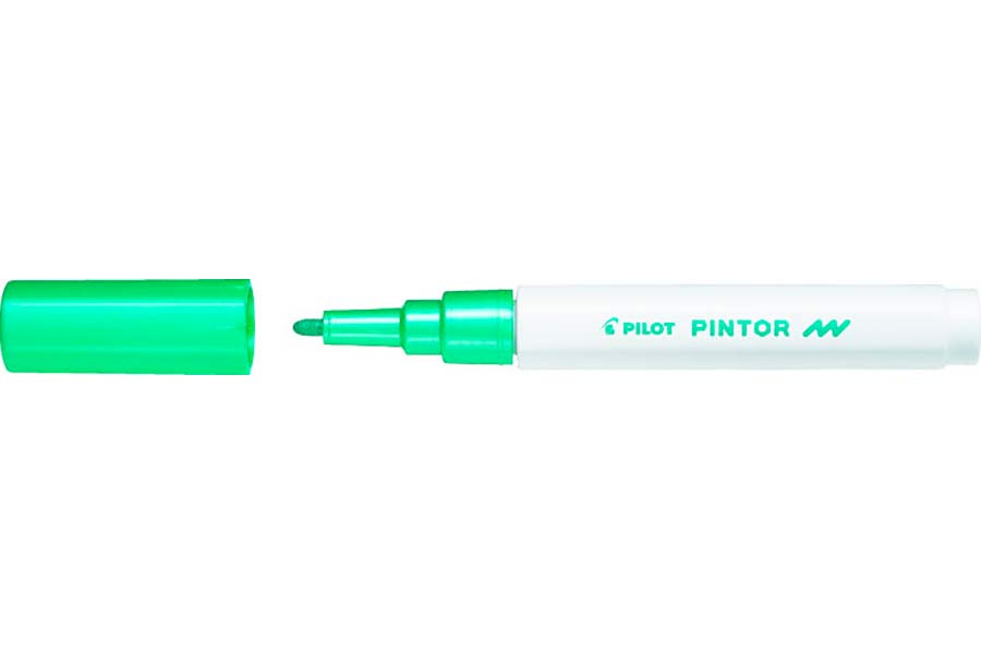 Popisovač Pilot Pintor F / metalická zelená