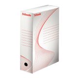 Archivní box A4 / 100 mm, karton, ESSELTE Standard, bílý Archivní box A4 / 100 mm, karton, ESSELTE Standard, bílý