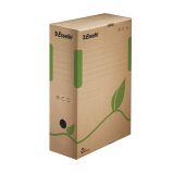 Archivní box A4 / 100 mm, recyklovaný karton, ESSELTE Eco, hnědý