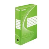 Archivní box A4/80 mm, karton, ESSELTE Standard, zelený