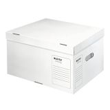 Archivní kontejner, velikost L, recyklovaný karton, LEITZ Infinity, bílý Archivní kontejner, velikost L, recyklovaný karton, LEITZ Infinity, bílý