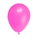 Balón M 25 cm, růžový / 10 ks /