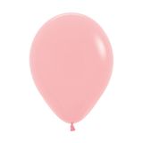 Balón Pastel 25 cm, růžový /100ks/
