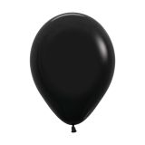 Balón Solid 25 cm, černý /100ks/
