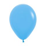 Balón Solid 25 cm, světle modrý /100ks/