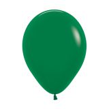Balón Solid 25 cm, tmavě zelený /100ks/