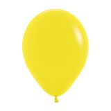 Balón Solid 25 cm, žlutý /100ks/