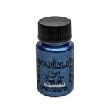 Barva akrylová Cadence D. Metalic, modrá, 50 ml