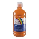 Barva temperová 500ml oranžová