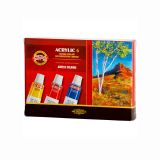 Barvy akrylové 6 barev x 16 ml