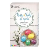 Barvy na vajíčka se stříbrným efektem, 5 ks v balení