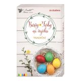 Barvy na vajíčka tradiční, 5 ks v balení, barvení za studena