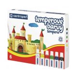 Barvy temperové CENTROPEN 9550/6 - 6 barev 12 ml