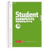 Blok A4 Student s boční spirálou, čistý, 80 listů, 70g /m2