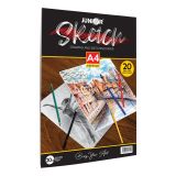 Blok na malování a skicování Sketch - A4 PREMIUM 20 listový, 110g/m2