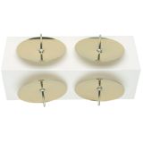 Bodce na svíčky 4 cm (4 ks) zlaté Bodce na svíčky 4 cm (4 ks) zlaté