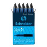 Bombičky do rollerů Schneider One Change 5ks - černá náplň