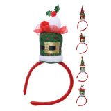 Čelenka - Vánoční klobouk, 4 varianty Čelenka - Vánoční klobouk, 4 varianty