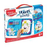 Cestovní/výtvarný kufřík MAPED Creativ Travel Board s magnetickou tabulí