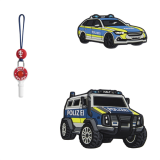 Další sada obrázků MAGIC MAGS, Police Truck Charly, pro aktovky a batohy Step by Step Další sada obrázků MAGIC MAGS, Police Truck Charly, pro aktovky a batohy Step by Step