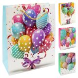 Dárková taška 2090 L (Mix Designs Balloons) Velká velikost