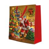 Dárková taška PAW BIG Santa is Here, 30x41x12 cm Dárková taška PAW BIG Santa is Here, 30x41x12 cm