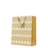 Dárková taška Premium ORNAMENTAL GOLD, large - 26,5x33,5x13 cm