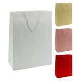 Dárková taška třpytivá, velikost M 26x10x32 cm (mix 4 barev) Dárková taška třpytivá, velikost M 26x10x32 cm (mix 4 barev)