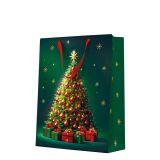 Dárková taška velká - Christmas tree 30x12x41 cm Dárková taška velká - Christmas tree 30x12x41 cm