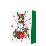 Dárková taška velká - Snowman 30x12x41 cm Dárková taška velká - Snowman 30x12x41 cm
