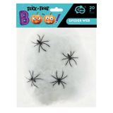 Dekorace Halloween - pavučina bílá 20 g