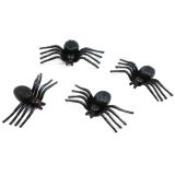 Dekorace pavouk Halloween 5x3 cm (4 ks) Dekorace pavouk Halloween 5x3 cm (4 ks)