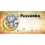 Dětská pozvánka na párty - Kosmonaut, bal. 10 ks Dětská pozvánka na párty - Kosmonaut, bal. 10 ks