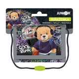 Dětská textilní peněženka JUNIOR S8 - Cool Bear Dětská textilní peněženka JUNIOR S8 - Cool Bear