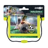 Dětská textilní peněženka JUNIOR S8 - Football Dětská textilní peněženka JUNIOR S8 - Football
