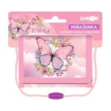 Dětská textilní peněženka JUNIOR S9 Butterfly - motýl