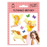 Dětské tetovací obtisky - víly 01