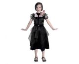 Dětský kostým Gothic schoolgirl ball dress, velikost 120/130 cm