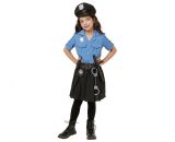 Dětský kostým Policistka, velikost 110/120 cm