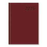 Diář 2026 denní A5 Manager - bordó