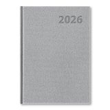 Diář 2026 denní A5 Manager - stříbrný