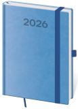 Diář 2026 denní B6 Print Pop - světle modrý