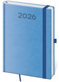 Diář 2026 týdenní A5 Print Pop - světle modrý