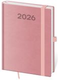 Diář 2026 týdenní B6 Print Pop - růžový