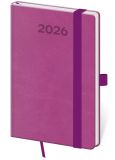 Diář 2026 týdenní kapesní Tisk Pop - fialový