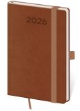 Diář 2026 týdenní kapesní Tisk Pop - mousse